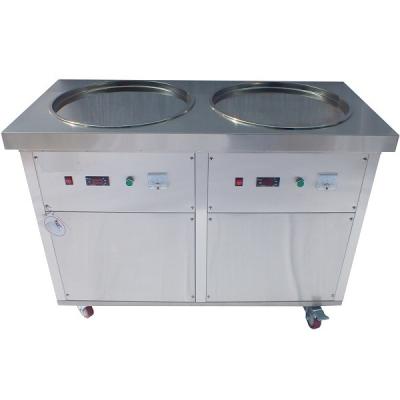 China High Performance Fried Ice Cream Machine For Bars / Cafes / Dessert Shops Use for sale