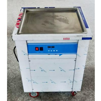 China Quick Instant Thai Rolled Ice Cream Machine With Stainless Steel Material for sale