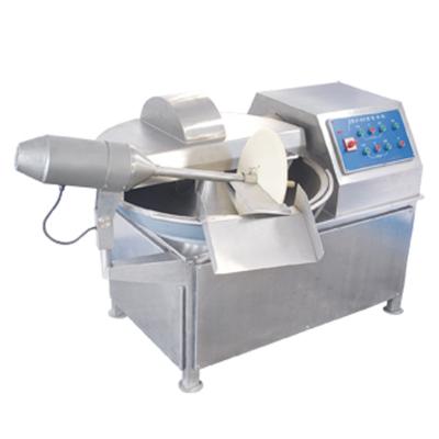 China Industrial Vegetable Meat Bowl Cutter Machine , Meat Processing Equipment for sale