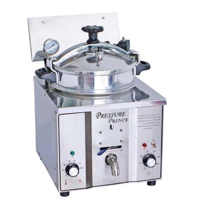 China Large Capacity Electric Chicken Pressure Fryer For Home Use 16L Counter Top for sale