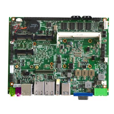 China Main Board 3.5 Inch Industrial Computer 4Gb RAM Support i5 i7 Processor Fanless Industrial Motherboard 150*125 for sale