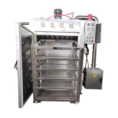 China Medicine Curing Best Selling Automatic Sausage Smoke Drying Machine Oven/Dryer Chamber for Fish/Vegetable Tray Dryer for sale