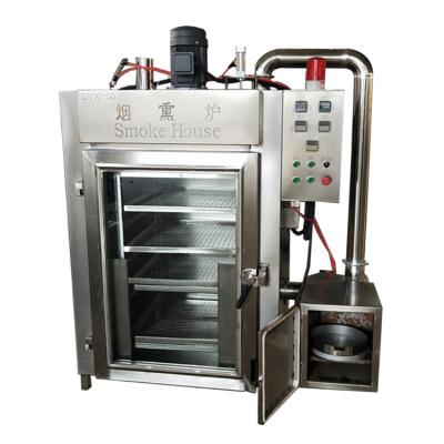 China Energy Saving Stainless Steel Meat Processing Customized Vertical Industrial Smoker / Smoke House Drying Oven for sale