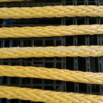 China Vessel mooring rope8-strand HMPE mooring rope for sale