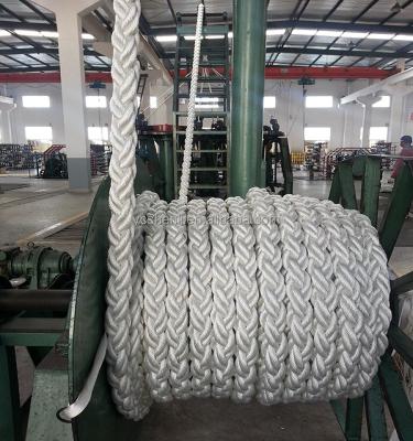 China double braided pe rope 78mm rope for sale