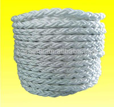 China Strong 8 or 12 - Strand Polyamide Nylon Rope for sale