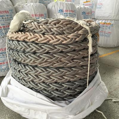 China Vessel 2 in. double braided nylon rope. of diameter for sale