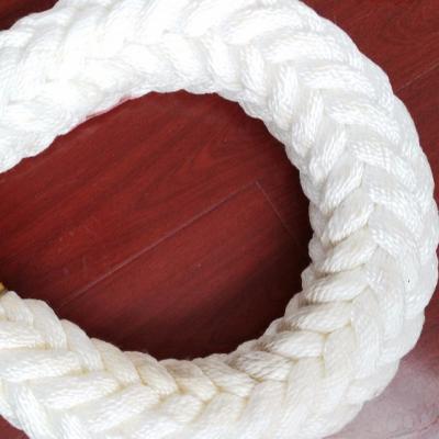 China Large Vessel Diameter 12 Strands Marine Rope for sale