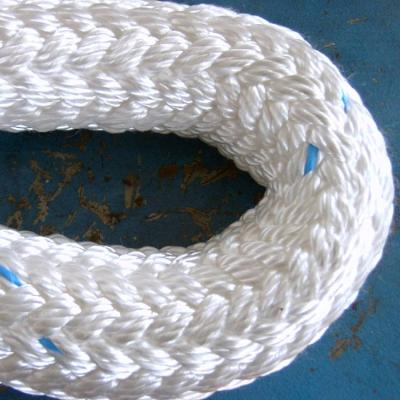 China Nylon Vessel Double Braided Mooring Rope For Boat for sale