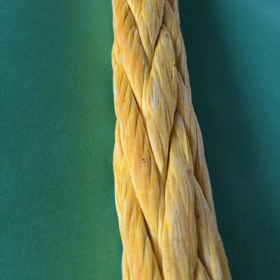 China 12 Vessel Beaches UHMWPE Braided Spectra Mooring Rope 40mm/50mm/60mm Hot Sale for sale