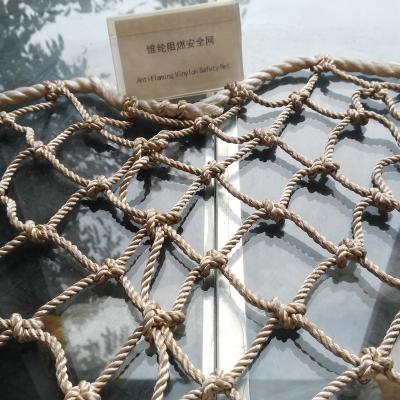 China 100% PP Wholesale Customized Heavy Duty Flat Climbing Cargo Webbing Net for sale