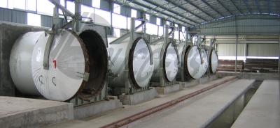 China Autoclave a escala media y en grande del ladrillo AAC de la cal de la arena/autoclaves industriales de alta presión en venta