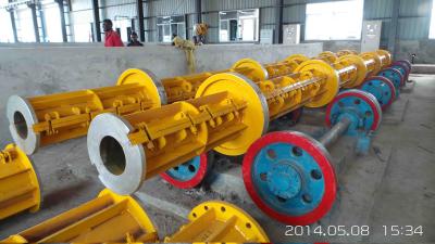 China Prestressed Concrete Spun Pile Reinforce Casted Steel Moulds Technical parameter of pole steel mould for sale