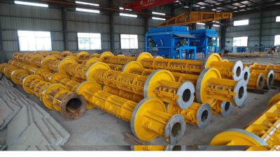 China Electric Prestressed Concrete Poles Welding technology Running Wheel for sale