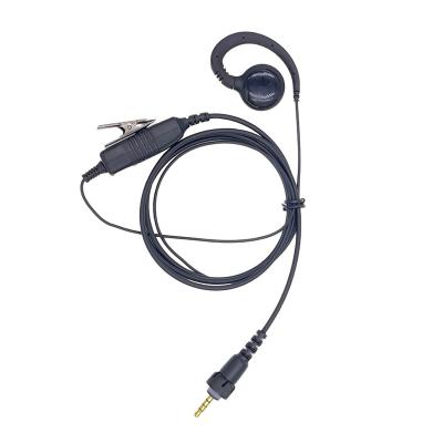 China Durable earpiece for Kenwood NX-P500 two way radio with swivel earhook, built-in PTTs for sale