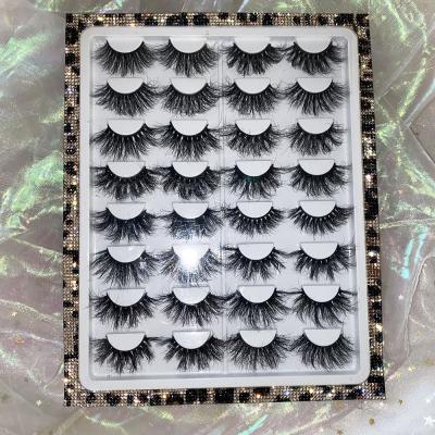 China Factory price 5d 20mm soft and comfortable mink eye lashes create your own brand mink lashes with mink lashes packing box for sale