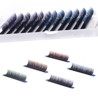 China Factory wholesale individual eyelash extensions volume eyelash extension soft and comfortable and easy fanning eyelash extensions for sale