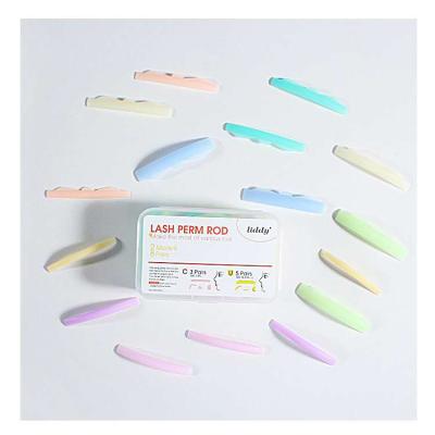 China Silicone Lifting Lash Lift Pads Eyelashes+lower Lash Upper Eyelash Tools Perm Silicon Pad 8 Pairs Auxiliary Tool Color Eyelash Lift Perm Rods for sale