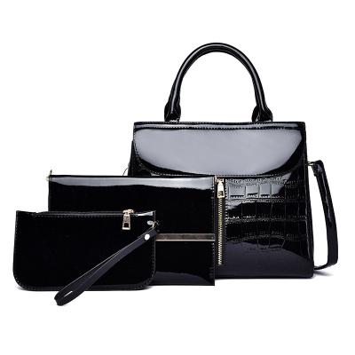 China Fashion 2019 Fashion Handbag Set 3 Pieces Women Bag Elegant Woman Handbag Set for sale