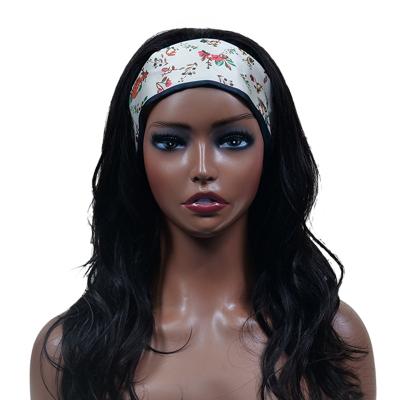 China Wholesale Boby Wave Headband Brazilian Virgin Hair Wigs For Black Women for sale