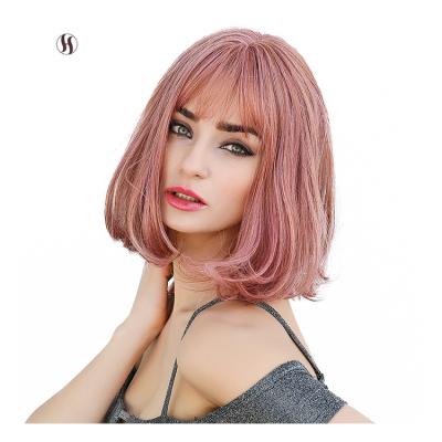 China Guaranteed Quality Proper Price Cheap Bob Wig Extensions Synthetic Hair Wigs For Fiber for sale