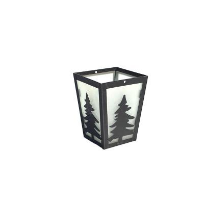 China Home Decoration Candle Lantern With Tree Shape Portable Home Decor Art Gifts In Outdoor Garden Classic Ornaments for sale