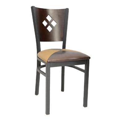 China Classic design metal chair in restaurant bar metal chair in dining room iron chair for kitchen for sale