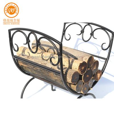 China For Fireplace Hot Sale Firewood Rack Fireplace Sets Firewood Rack for sale