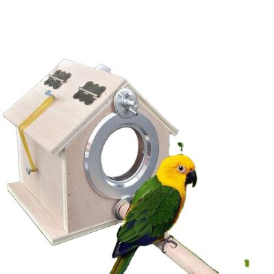 China Outdoor Consecrated Thrush Viable Windproof Nest Mynah Breeding Box Mynah Parrot Incubator Cockatoo Cockatoo House Bird Cage Accessories for sale