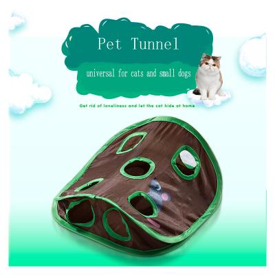 China Viable Indoor Folding Training Cat Pet Toys Puppy Kitty Kitten Rabbit Cat Tunnel Tube Bored Interactive Supplies for sale