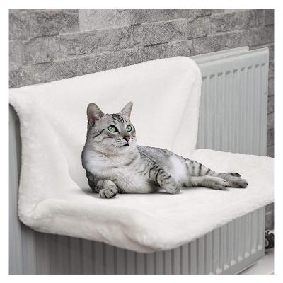 China Hot Sale Cat Hammock Handing Bed Removable Window Cat Radiator Lounge Kitty Sleeping Breathable Room For Cats Accessories for sale