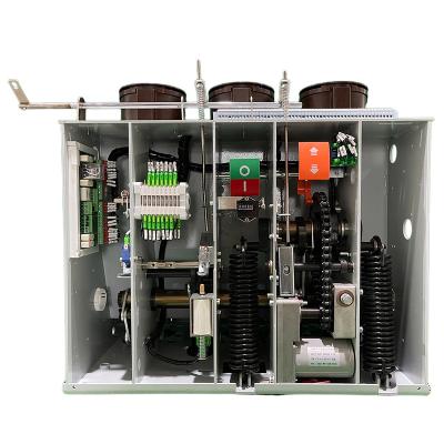 China AC Power Distribution 10kV 11kV 12kV Indoor High Voltage Permanent Magnet Push-in-Pole Pull-out AC Handcart VCB Vacuum Circuit Breaker 12KV for sale