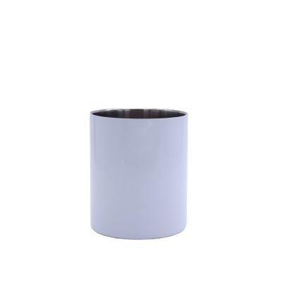 China Stainless Steel 420ml Candle Cup Metal Cup Sustainable Decorative Double Vacuum Cup Creative Home Goods for sale