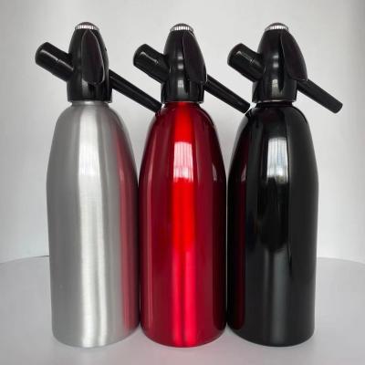 China Classic style high quality viable 1 liter soda siphon to make sparkling water for sale