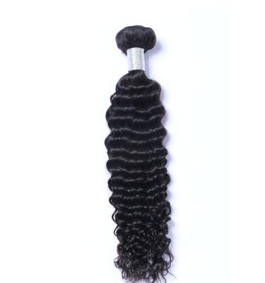 China Deep Wave Deep Wave Brazilian Hair 8 Inch Cheap Brazilian Hair Bundles -30 Inch Raw Unprocessed Overnight Virgin Brazilian Hair for sale