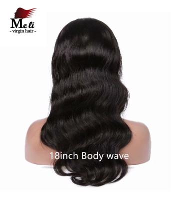 China 100% Virgin Hair Glueless Lace Front Wig Brazilian Hair Quality Lace Front Wig Human Hair Top Body Wave Lace Front Wig for sale