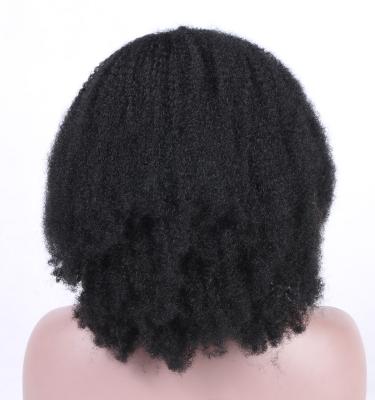 China High Quality Afro Wave Curly Hair Wig Lace Wig Hair Cuticle Aligned Raw Virgin Hair Wigs for sale