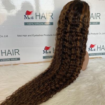 China Inch Long Lace Closure Highlight Lace Wig Colored Silky Straight Wave Human Hair 40inch Hd Swiss Lace Brazilian Hair Lace Closure for sale