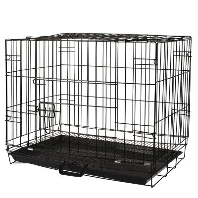 China Collapsible And Large Breathable Metal Wire Dog Crate Easy Setup Room With Lock Doors For Home for sale