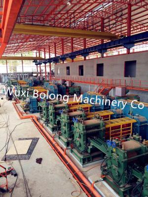 China Besnoeiing aan Lengte 12M Hete Rolling Machine met Hydraulische Staafopdringer Groepering Te koop