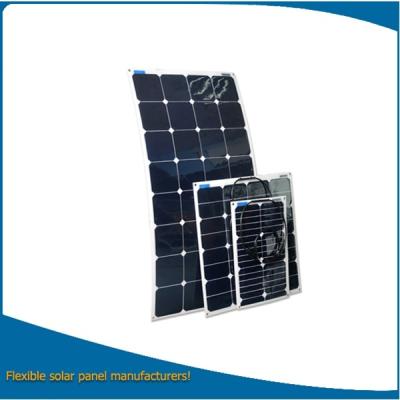 China Light weight, high Eff., high quality semi flexible solar panel 200w with MC4 connector for cheap selling for sale