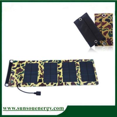 China 7w foldable solar panel kit, qualified portable solar panel charger for digital devices for sale