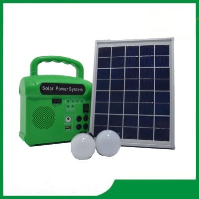 China Hot selling 10w mini solar home lighting system / portable DC solar lighting kits with phone charger for camping for sale