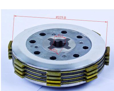 China Motorcycle Engine Parts Taizhou Yizhao Motorcycle Clutch Assembly Series---model number YMH-125 for sale