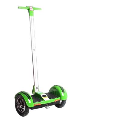 China New Product Unisex 10inch Two Wheels Self Balancing Electric Scooters CE Off-Road Scooter With Long Handle Bar for sale