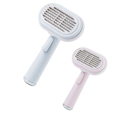 China New Eco Friendly Products Eco-Friendly Products Professional ABS Material Professional Dog Cat Massage Hair Removal Grooming Comb Brush for sale