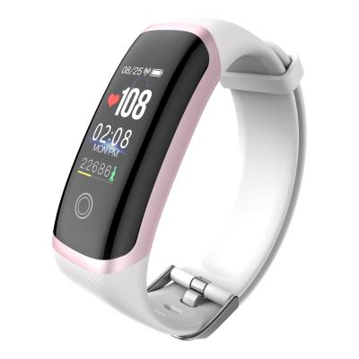 China APP Control Lady Women Wristband Lowest Price Heart Rate Sleep Smart Band Color Touch Screen Smart Bracelet M4 Feature App Control for sale