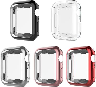 China TPU CM Watch Case For iWatch 41mm 45mm 360 Protection Soft Cover Case For Apple Watch Series 7 for sale