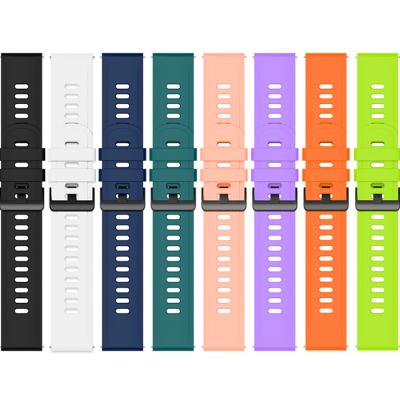 China Cm 10 Colors 22mm Silicone Sport Rubber Band For S3 Gear, Samsung Watch Strap For Samsung Galaxy Watch 46mm for sale