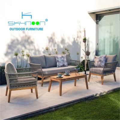 China Modern High Quality Rope Sofa Set Modern Outdoor Hot Sale New Design New Arrival Sofa Outdoor Sofa Set (72030) for sale